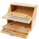 Porta-Pão Premium com Tábua de Corte Integrada