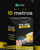Golden Tape - Fita Adesiva dupla face de Malha Mesh Fiber