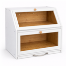 Porta-Pão Premium com Tábua de Corte Integrada