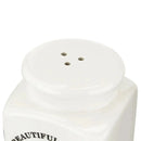 Kit com 4x Pote de tempero de cerâmica com tampa de cortiça